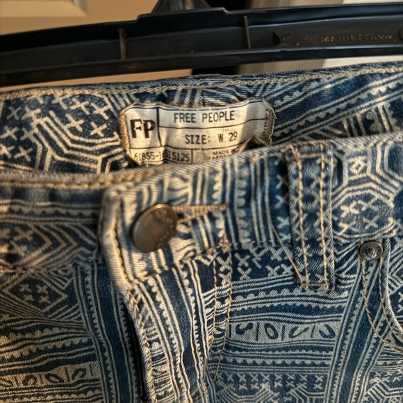 Free People Denim Pants - Picture 2 of 3